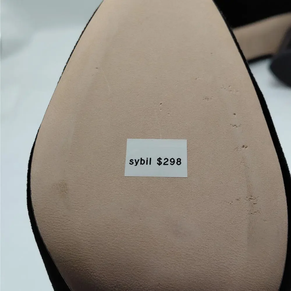 Kate Spade Pumps Womens 6.5 Black Velvet Crystal Heel Party Dress Shoes Wedding